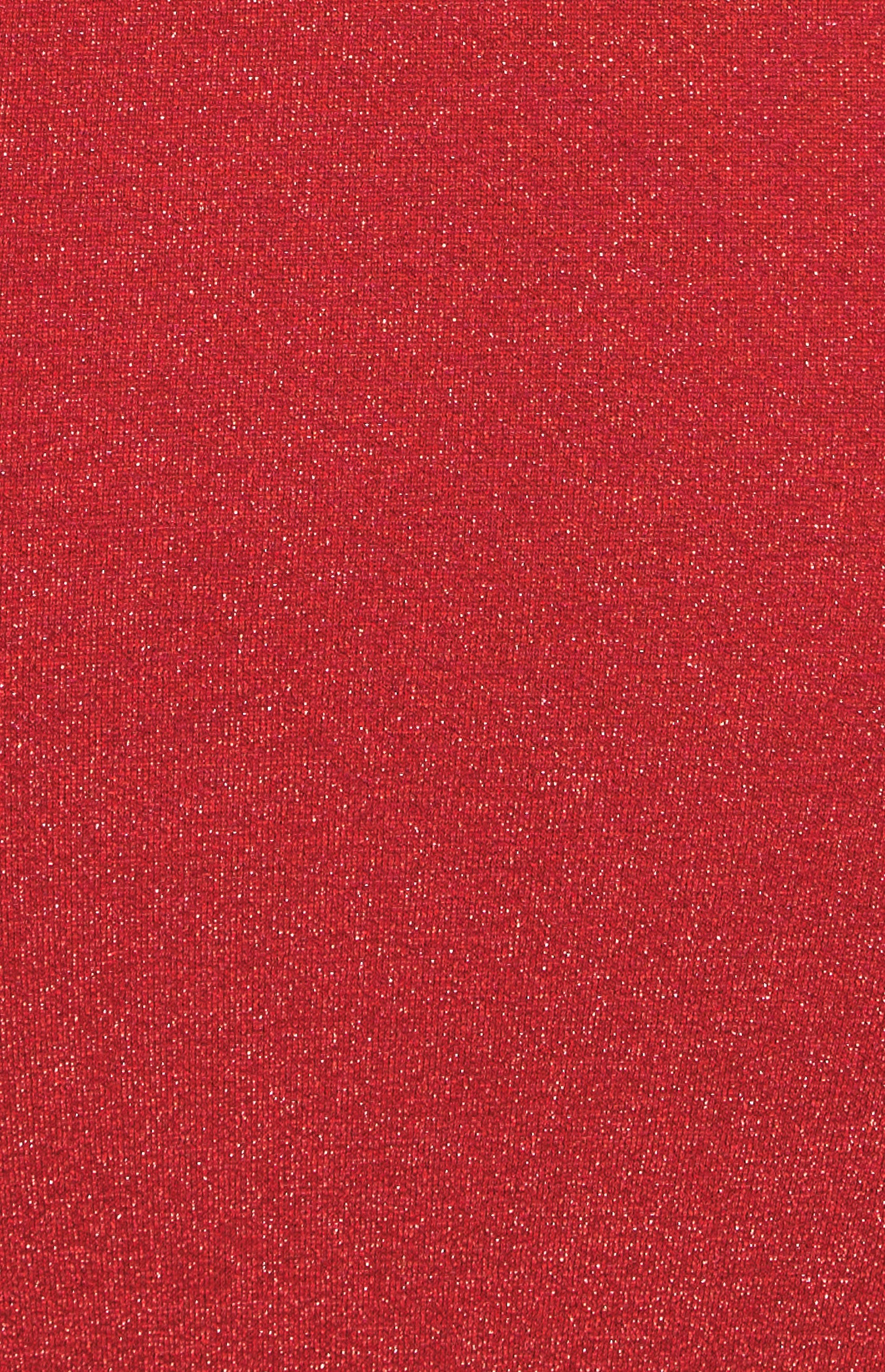 Lynette Asymmetric Lurex Dress with Side Slit in Red